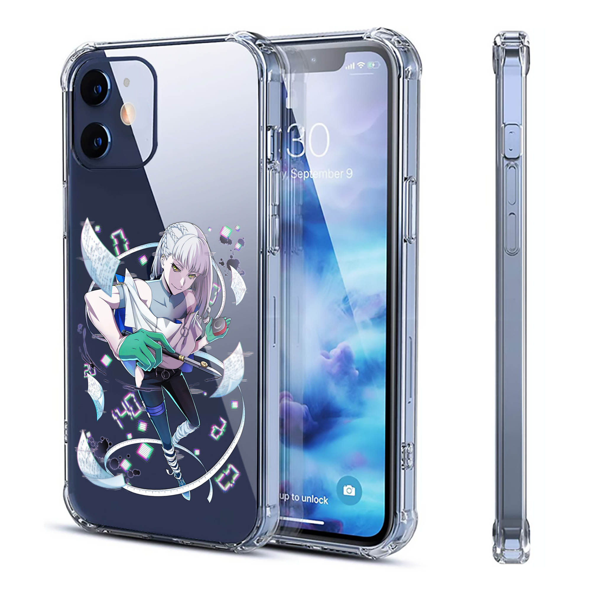 （画像用） 文豪ストレイドッグス Bungo Stray Dogs 【iPhone 12シリーズ対応】透明スマホケース（クリアソフトケース）